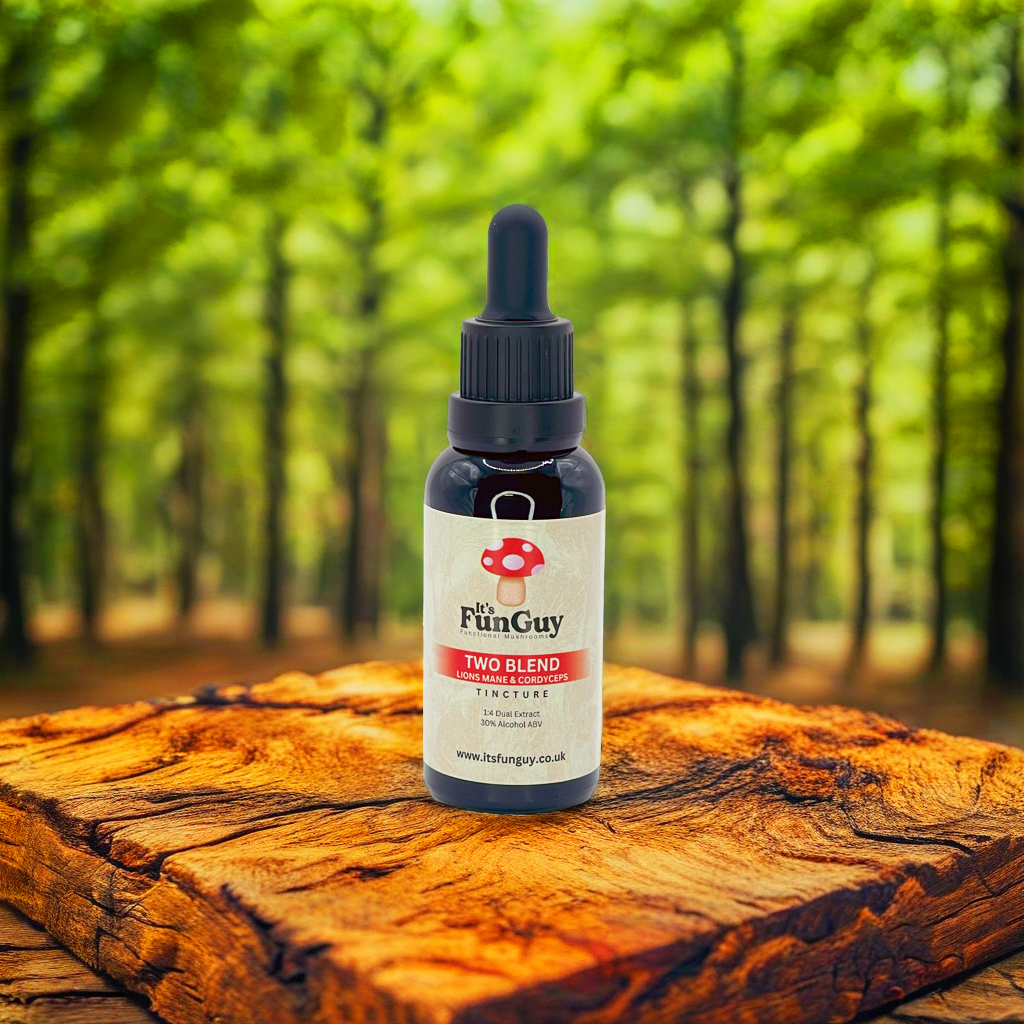 Two Blend Lions Mane and Cordyceps Tinctures
